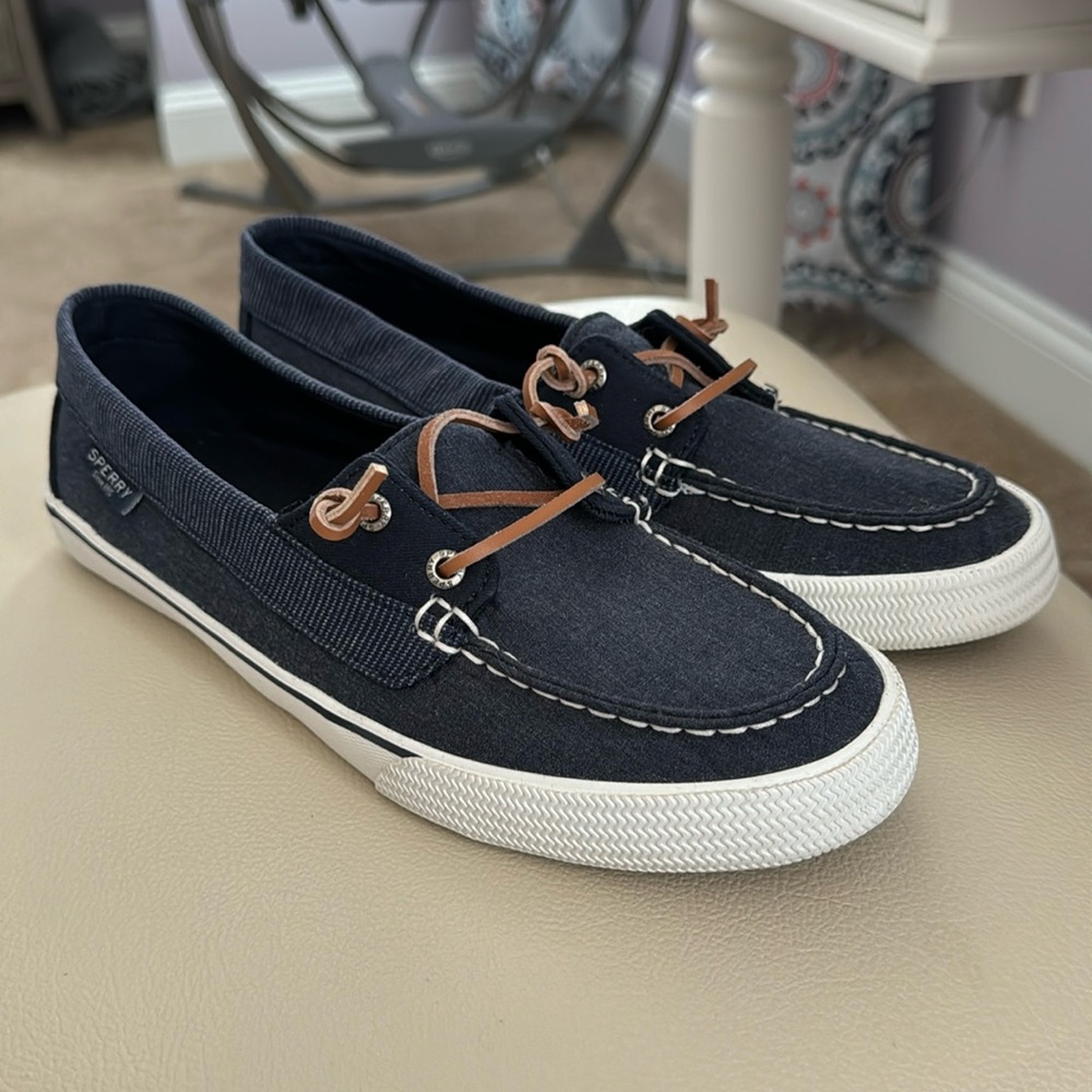 Sperry Top Sider memory foam slip on shoes